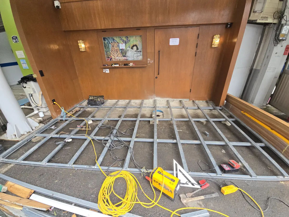 원목 데크 시공사례